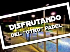 Disfrutando del "otro" pádel