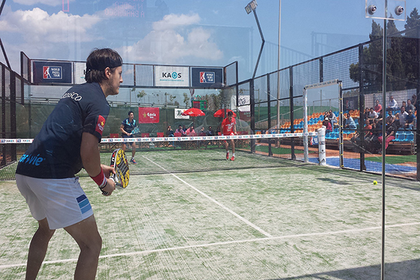 Andoni Bardasco en la pista