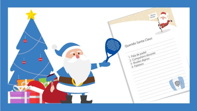 Querido Santa Claus Querido santa claus padel