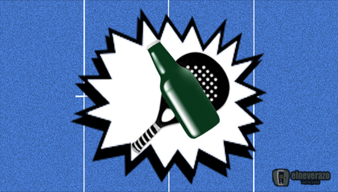 Hoy jugamos al drink-pádel drink-pádel