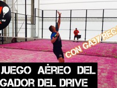 El juego aéreo desde el drive en pádel, con Gaby Reca
