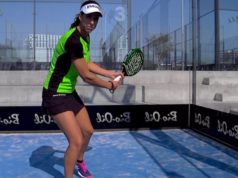 Marta Marrero y el revés a dos manos en el pádel