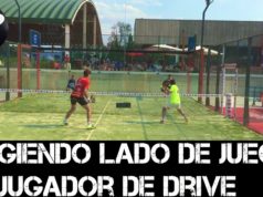 Eligiendo lado de juego: el jugador de drive vs el de revés