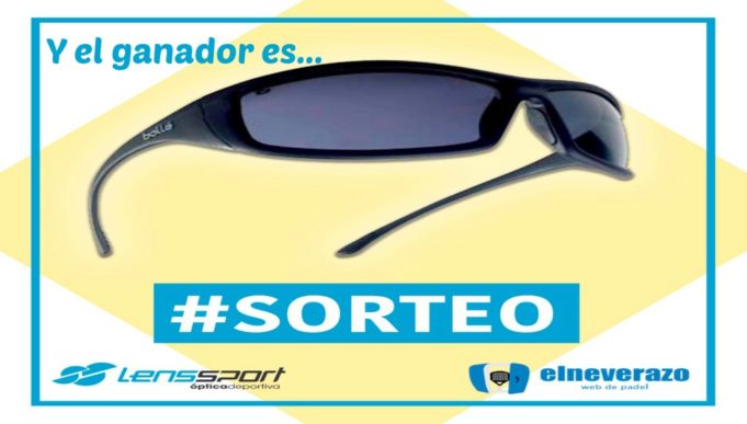 Y el ganador del sorteo de las gafas deportivas Bollé es…