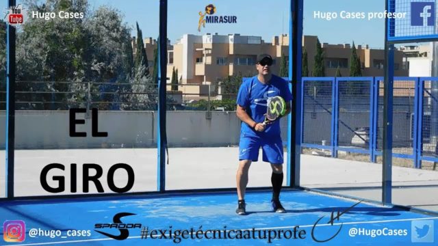 El giro en el pádel