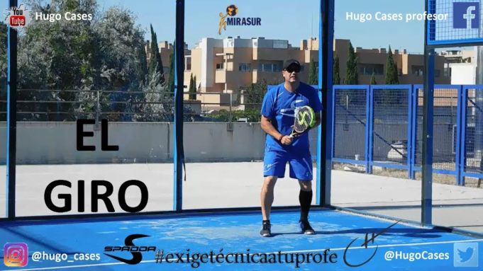 El giro en el pádel