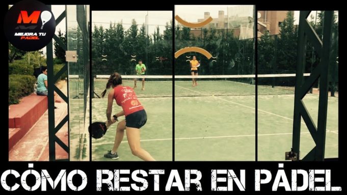 Cómo restar en pádel, consejos técnicos y tácticos