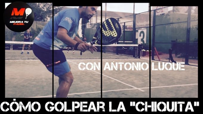 Cómo hacer la «chiquita» en pádel, con Antonio Luque