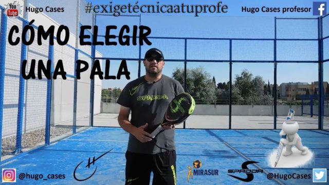 Cómo elegir una pala de pádel