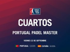 Directo de los cuartos de final del Portugal Padel Master 2017