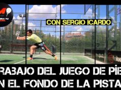 Cómo moverse en el fondo de la pista de pádel