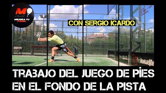 Cómo moverse en el fondo de la pista de pádel