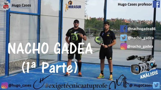 Hugo Cases nos enseña la técnica de un jugador zurdo, con Nacho Gadea (Parte 1)