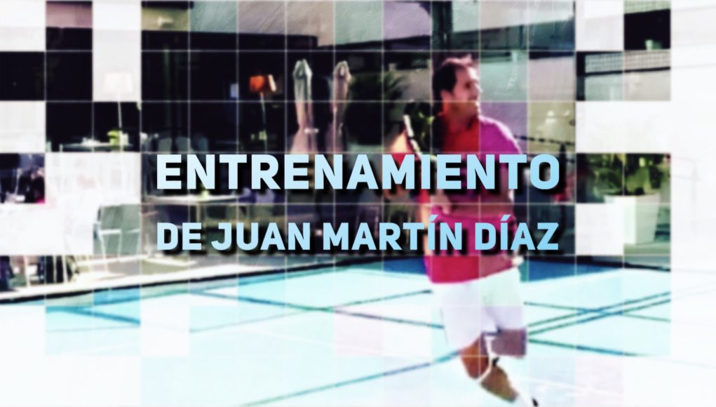 Entrenamiento de Juan Martín Díaz Entrenamiento de Juan Martín Díaz