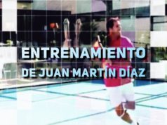 Entrenamiento de Juan Martín Díaz Entrenamiento de Juan Martín Díaz