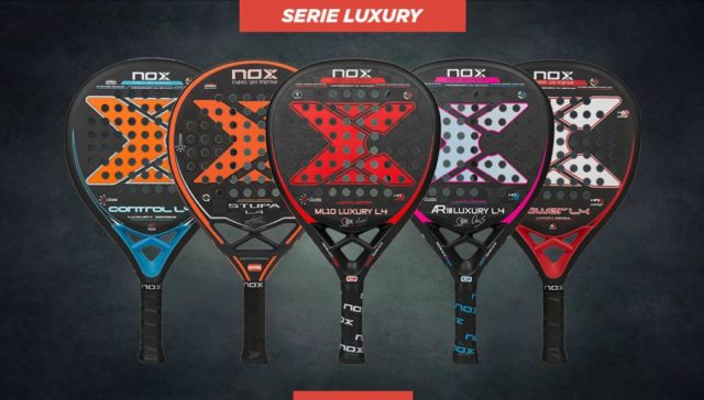Llegan las palas de pádel NOX Serie LUXURY L.4