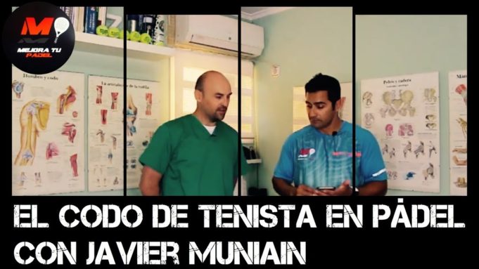 La epicondilitis o codo de tenista en pádel