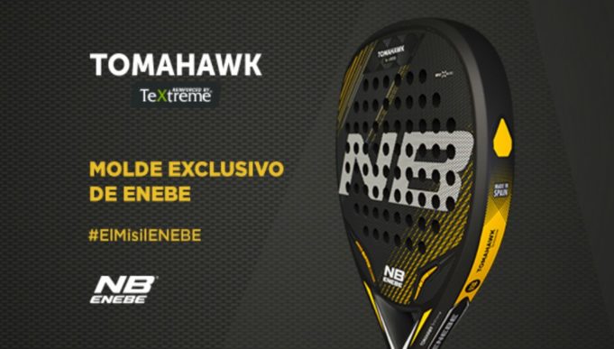 ENEBE Padel presenta su nueva pala: ENEBE TOMAHAWK TeXtreme