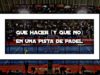 Qué hacer (y qué no) en una pista de pádel