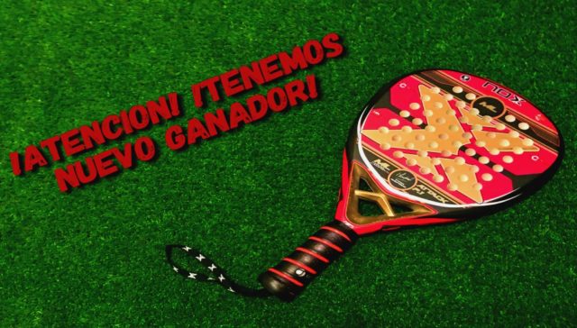 ¡Tenemos nuevo ganador del la pala Nox ML Attack Pro P.1! ¡Tenemos nuevo ganador del la pala Nox ML Attack Pro P.1!