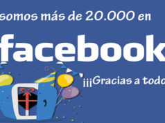 ¡Llegamos a los 20.000 fans en Facebook!