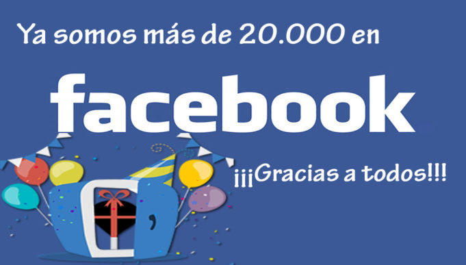 ¡Llegamos a los 20.000 fans en Facebook!