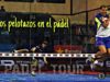 Los pelotazos en el pádel