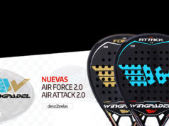 Wingpadel abre su nueva colección con Air Force 2.0 y Air Attack 2.0