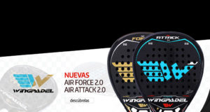 Wingpadel abre su nueva colección con Air Force 2.0 y Air Attack 2.0