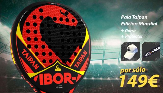 Taipan Mundial Edition, la pala de España sólo con AS Taipan Mundial Edition, la pala de España sólo con AS