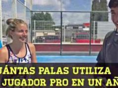 ¿Cuántas palas de pádel utiliza un jugador pro al año? ¿Cuántas palas de pádel utiliza un jugador pro al año?