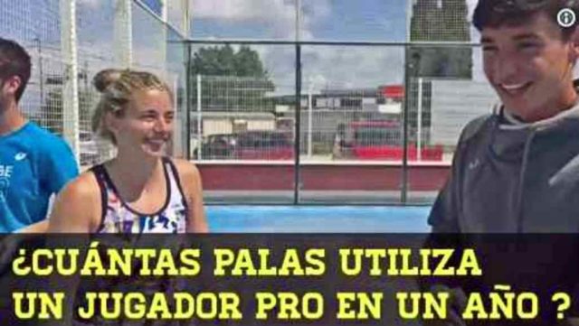 ¿Cuántas palas de pádel utiliza un jugador pro al año? ¿Cuántas palas de pádel utiliza un jugador pro al año?