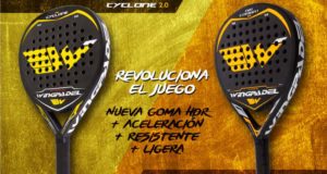 Wingpadel revoluciona el juego con la goma HDR de Air Combat y Air Cyclone 2.0