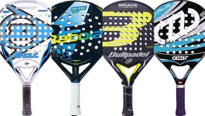Empieza a jugar al pádel con estos 4 modelos de palas
