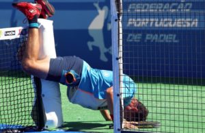 ¿Quién dijo que el pádel no era un deporte de riesgo?