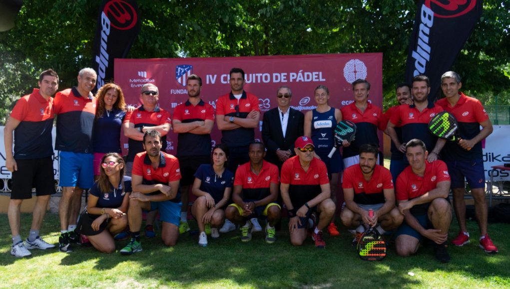 PHOTO-2019-06-04-14-03-20 Vuelve el Circuito de Pádel Fundación Atlético de Madrid con un llamamiento a la solidaridad