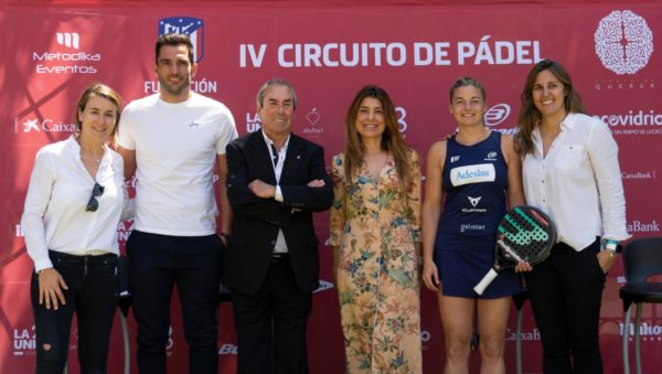 Vuelve el Circuito de Pádel Fundación Atlético de Madrid con un llamamiento a la solidaridad