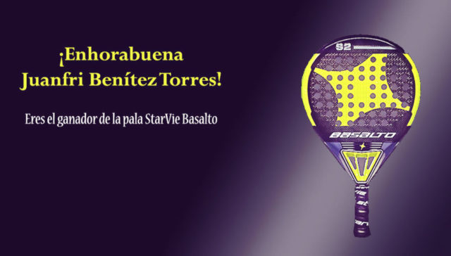 ganadorstarviesorteo Y el ganador de la pala StarVie Basalto es...