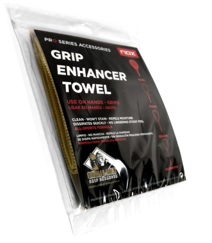 Analizamos la toallita potenciadora de agarre para pádel Nox by Gorilla Analizamos la toallita potenciadora de agarre para pádel Nox by Gorilla