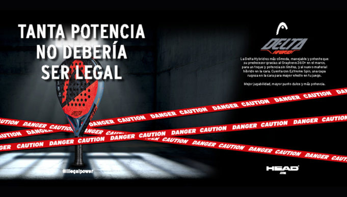 ¡Tanta potencia no debería ser legal! HEAD presenta la pala Graphene 360+ Delta Hybrid