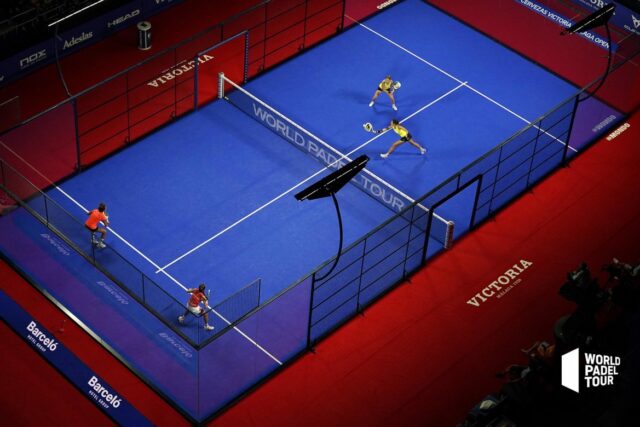 La eficacia de jugar al medio de la pista en pádel La eficacia de jugar al medio de la pista en pádel