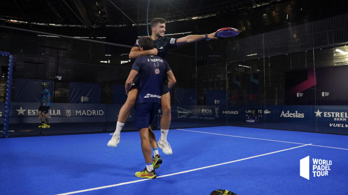 Galán y Lebrón repiten en Madrid Ale Galán y Juan Lebrón campeones del Vuelve A Madrid Open