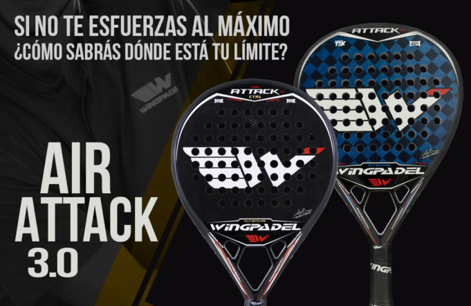 Nuevas Wingpadel Air Attack 3.0, supera tus límites Wingpadel Air Attack 3.0