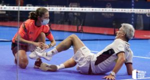 Jugar contra un rival lesionado en pádel