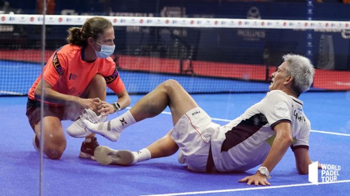Jugar contra un rival lesionado en pádel Jugar contra un rival lesionado en pádel