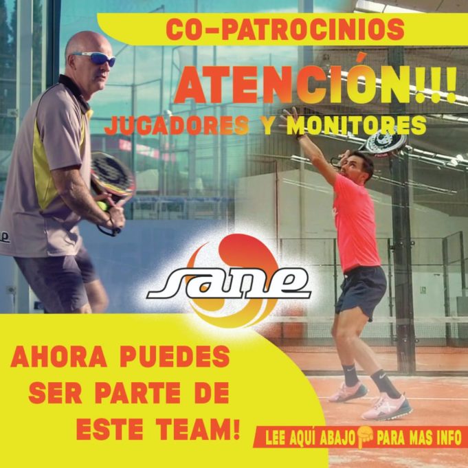 Únete al Team SANE CO-PATROCINIO SANE