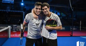 Alejandro Galán y Juan Lebrón pasan por los micrófonos de World Padel Tour