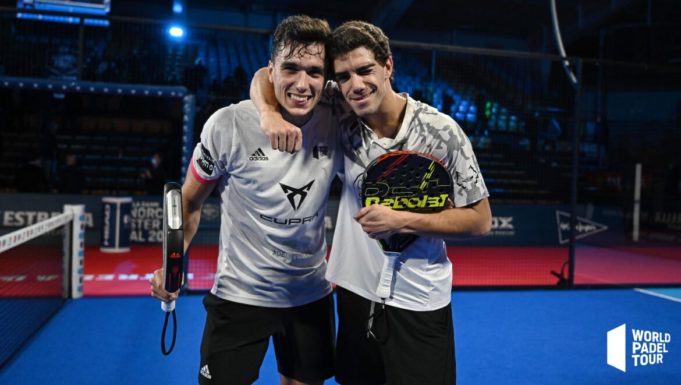 Alejandro Galán y Juan Lebrón pasan por los micrófonos de World Padel Tour Alejandro Galán y Juan Lebrón pasan por los micrófonos de World Padel Tour