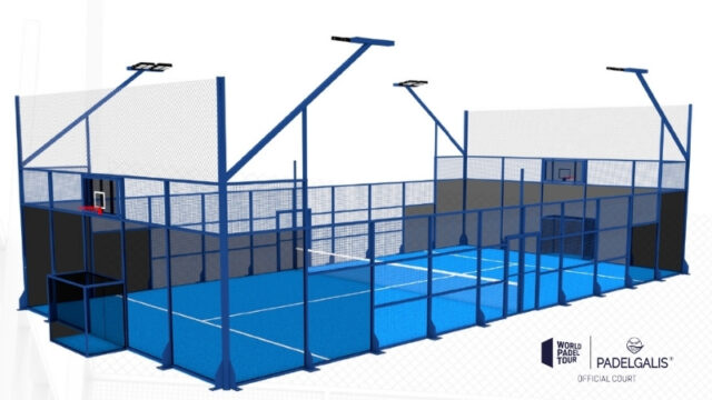 Padel Galis patenta una pista de pádel Multideporte para la práctica de 7 modalidades deportivas
