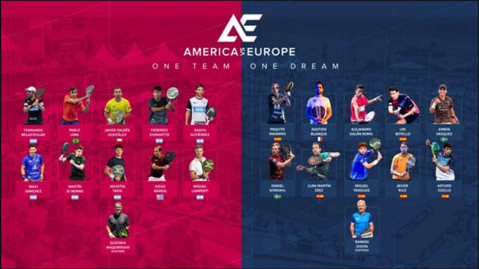 América vs Europa de pádel